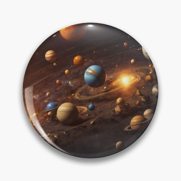 Item preview, Imaginary Solar System designed and sold by LunarNebula.