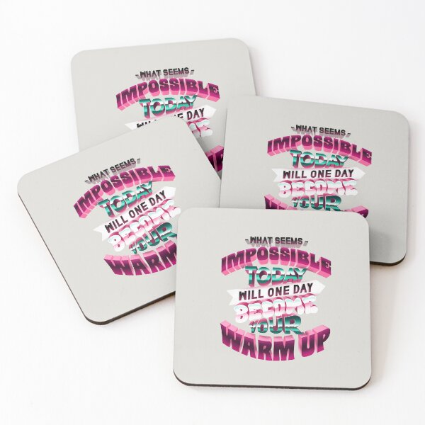Item preview, Exercise & Gym Quote Hand Drawn Lettering designed and sold by 80sKidd.