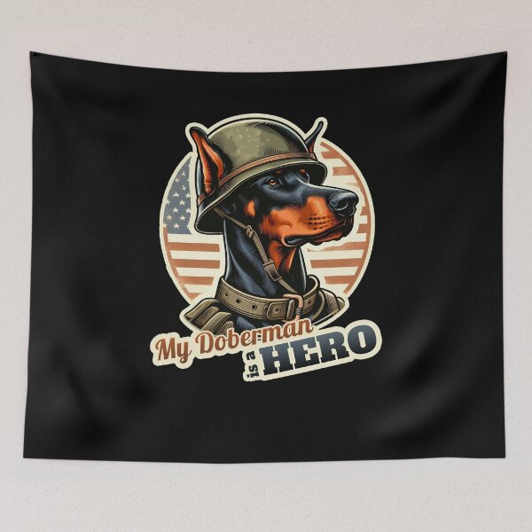 Item preview, Doberman soldier designed and sold by ThisDress.