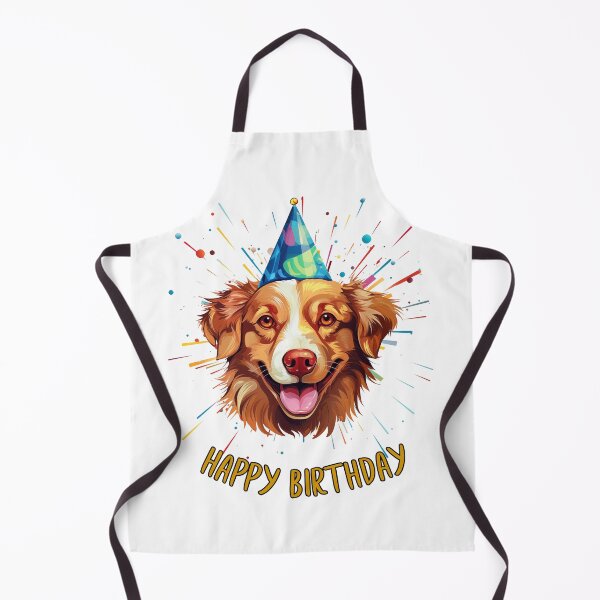 Item preview, Birthday Toller Dog - Happy Birthday! designed and sold by wotsthis.