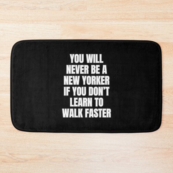 Item preview, The New Yorker walks faster.  Even faster designed and sold by Digital Media Buzz Content.