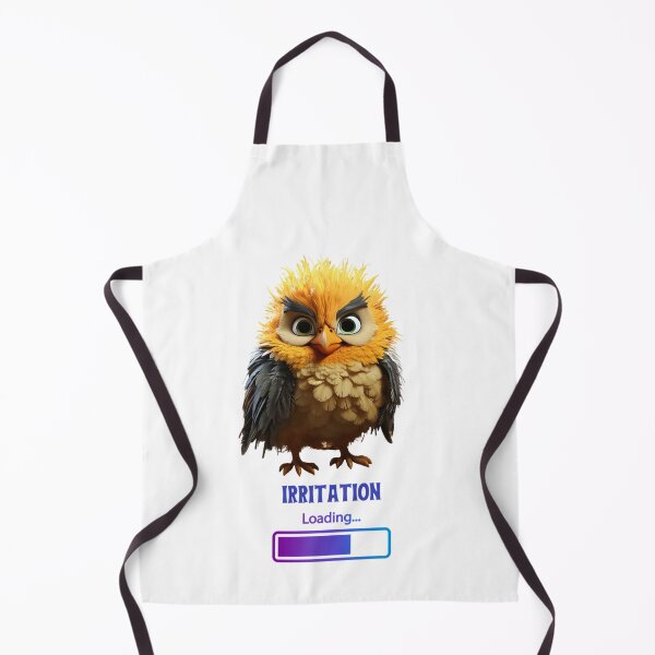 Item preview, The parrot's irritation reaches its limits loading designed and sold by BlueGoldArt.