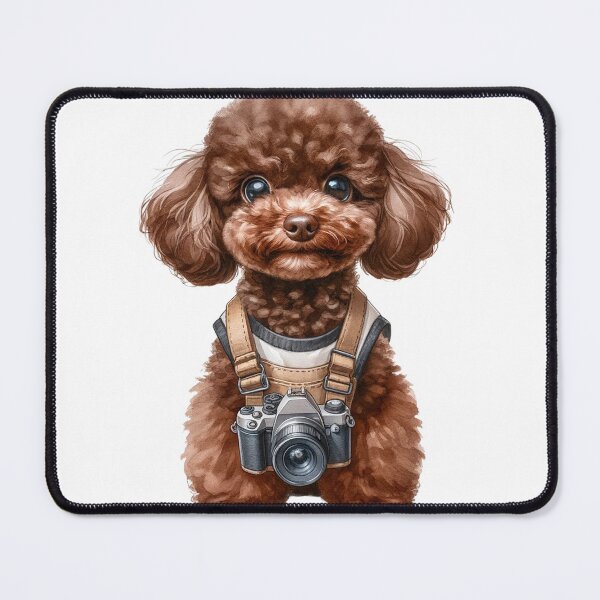 Item preview, Poodle Photographer with a Camera designed and sold by toypoodlemom.