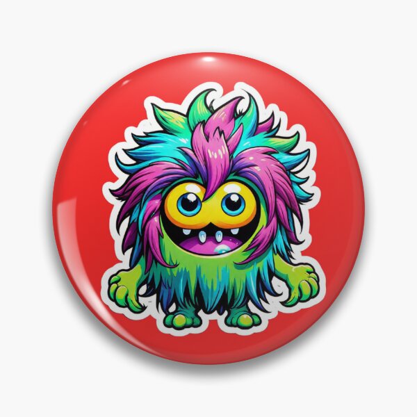 Item preview, Happy Fizzbert – The cuddly colorful rogue designed and sold by digistampdesign.