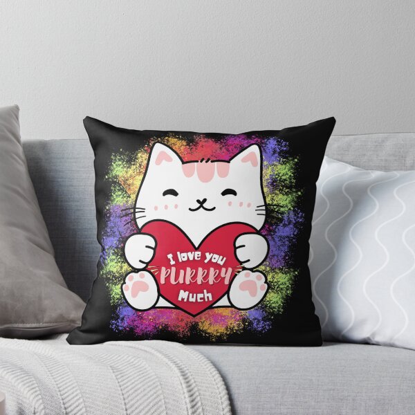 Item preview, Purry Much Love! designed and sold by DeeTeezDesign.