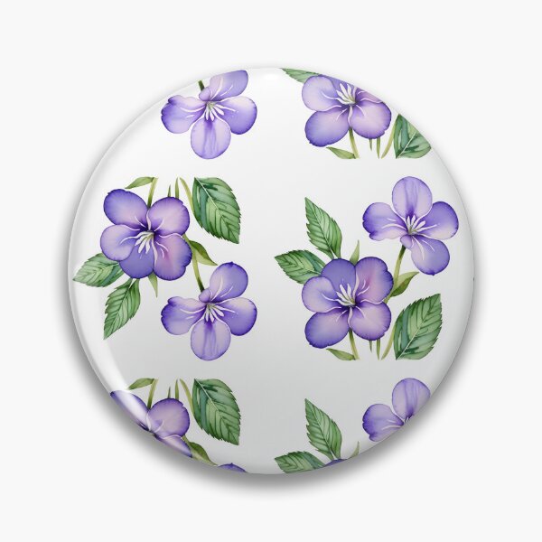 Item preview, Florals Watercolour Purple designed and sold by MysteD.