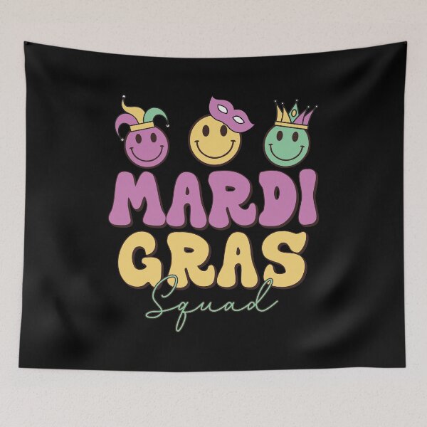 Item preview, mardi gras squad , mardi gras , Funny Mardi Gras , Mardi Gras Party designed and sold by TigerArtistic.