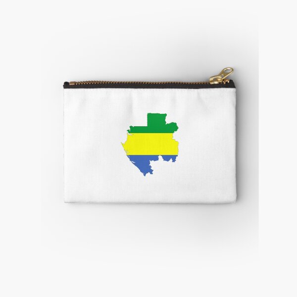 Item preview, gabon flag map designed and sold by tony4urban.