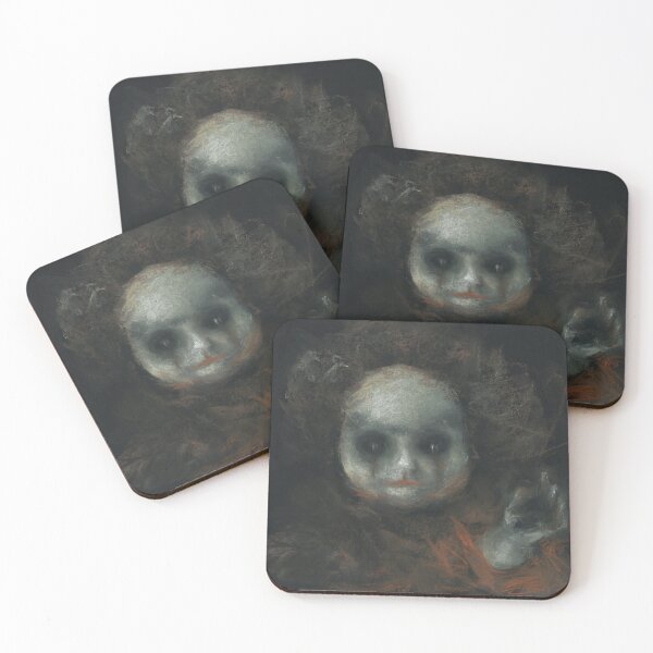 Item preview, Creepy Cute Black Red Baby Dark Art designed and sold by Dariia Zhyrova.