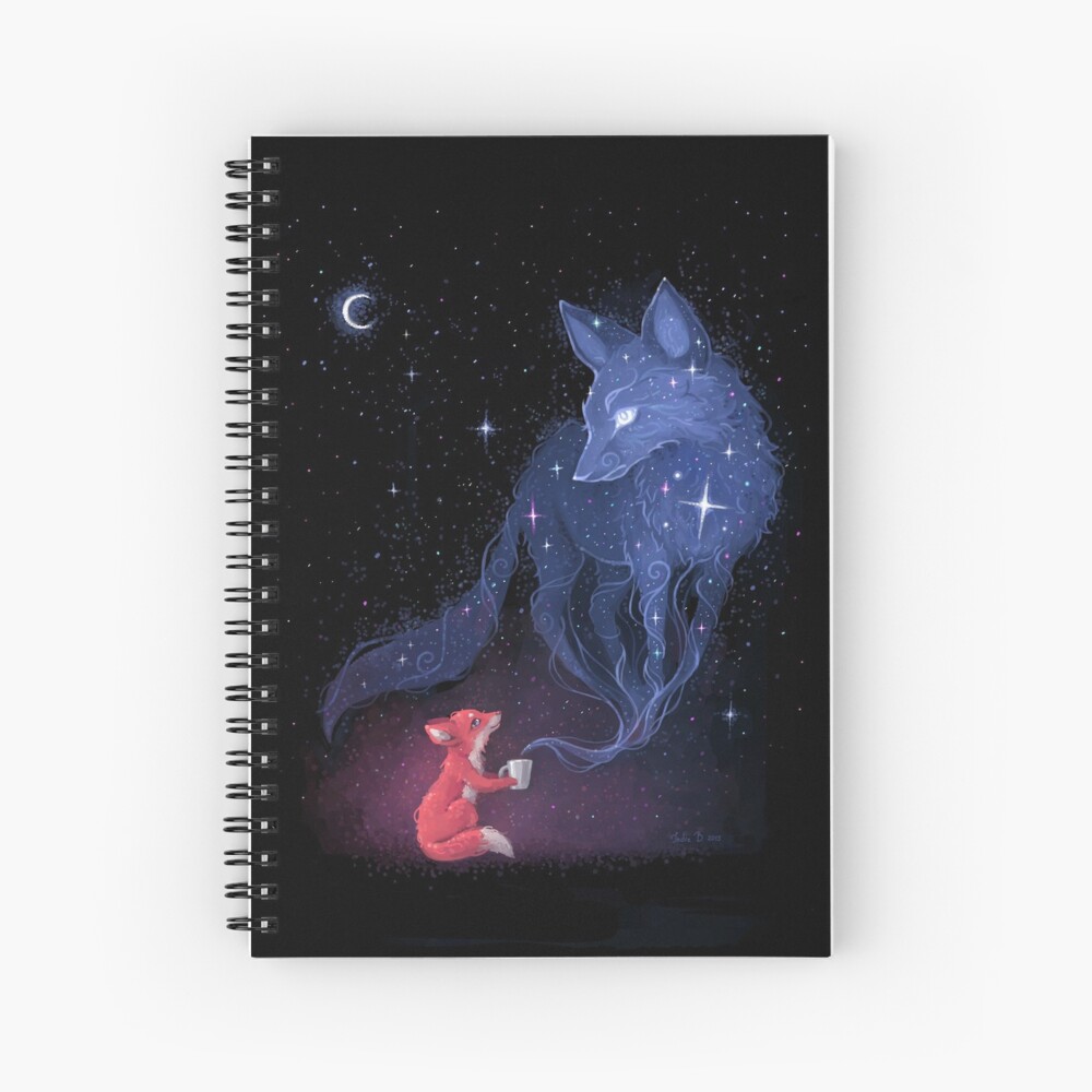 Celestial Spiral Notebook