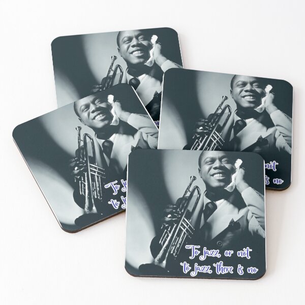 Item preview, Louis Armstrong - To jazz or not to jazz, there is no question. designed and sold by TheRubberOnion.