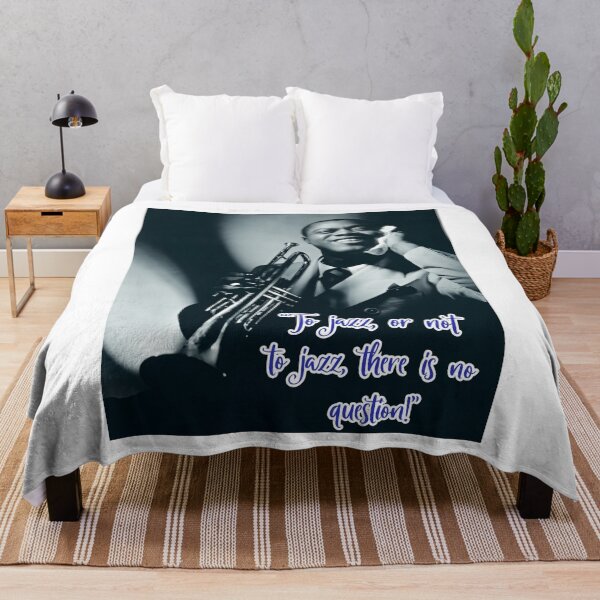 Item preview, Louis Armstrong - To jazz or not to jazz, there is no question. designed and sold by TheRubberOnion.