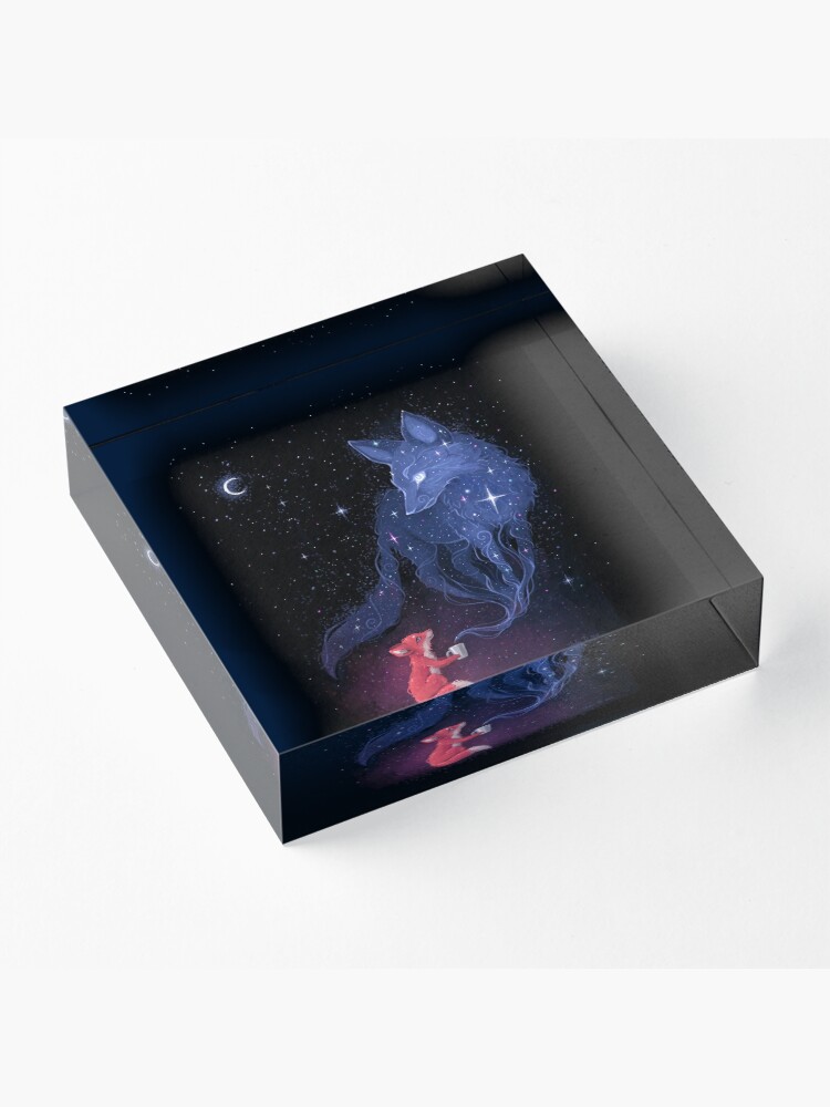 Alternate view of Celestial Acrylic Block