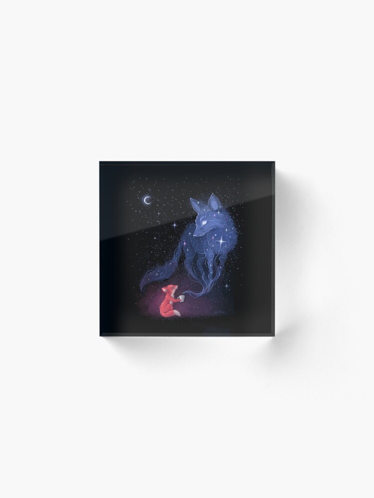 Alternate view of Celestial Acrylic Block