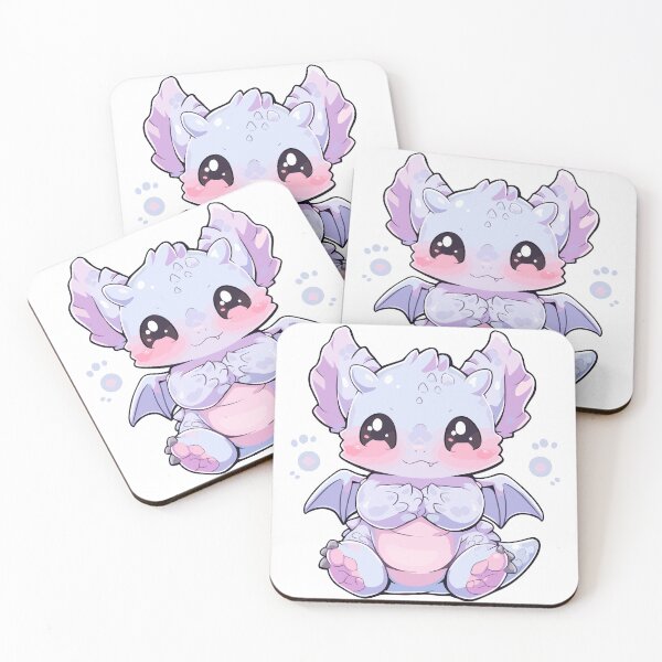Item preview, Adorable Goth Pastel Dragon Design designed and sold by pixelpopplanet.