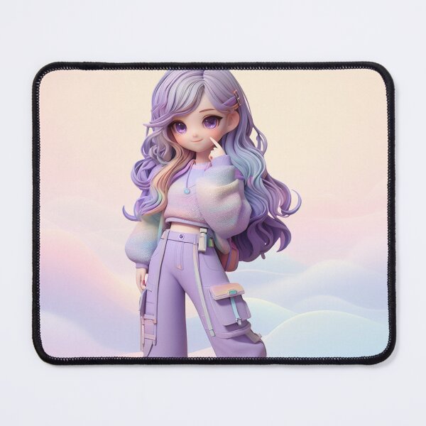 Item preview, Copy of Cute 3d figure of a rainbow girl designed and sold by hellolen.
