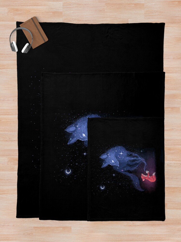 Alternate view of Celestial Throw Blanket