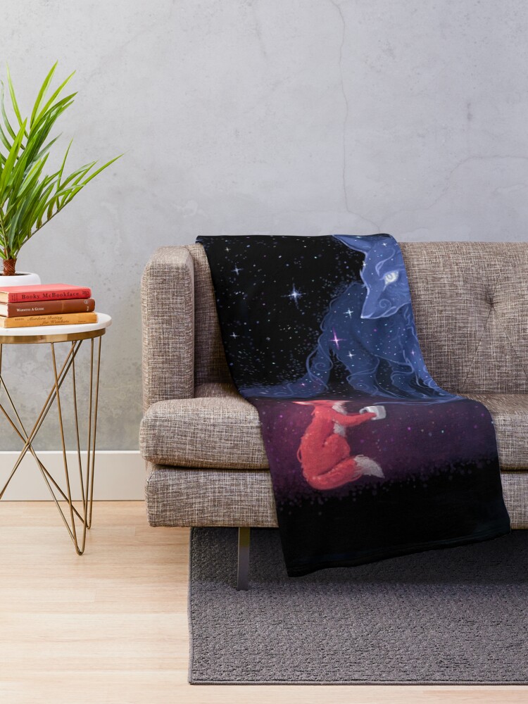 Alternate view of Celestial Throw Blanket