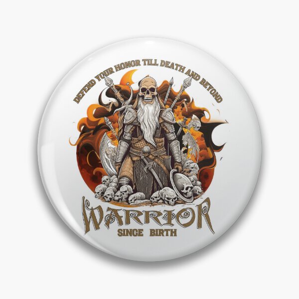 Item preview, Warrior since birth designed and sold by ArtAngiTresors.