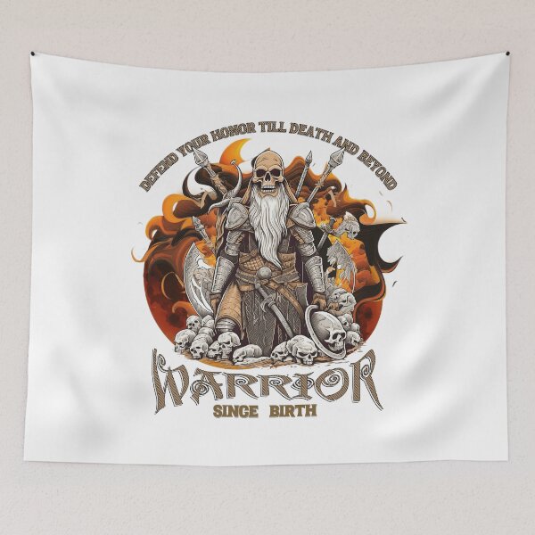 Item preview, Warrior since birth designed and sold by ArtAngiTresors.