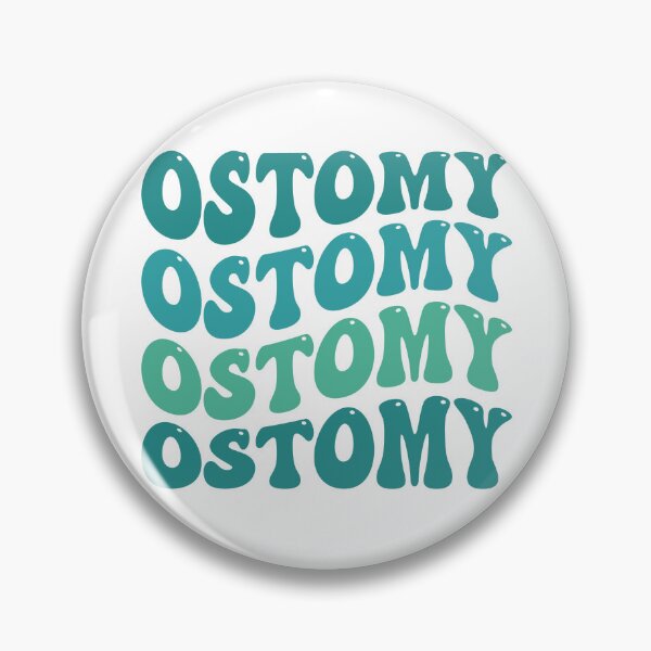 Item preview, Ostomy Groovy Blue Design designed and sold by AryaSubramanian.