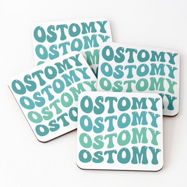 Item preview, Ostomy Groovy Blue Design designed and sold by AryaSubramanian.