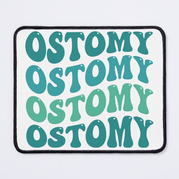 Item preview, Ostomy Groovy Blue Design designed and sold by AryaSubramanian.