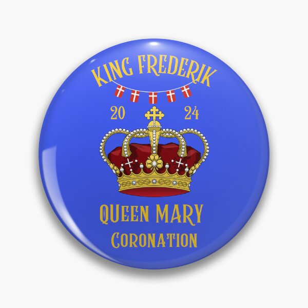 Item preview, King Frederik x queen Mary coronation 2024 with crown designed and sold by Lady-Frost.