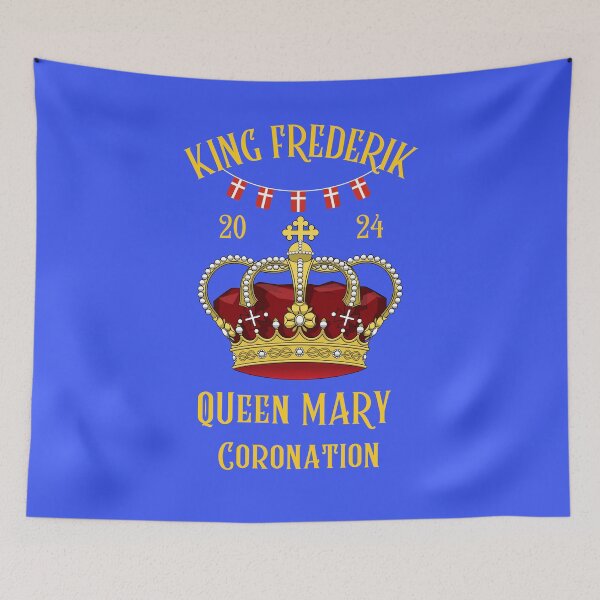 Item preview, King Frederik x queen Mary coronation 2024 with crown designed and sold by Lady-Frost.