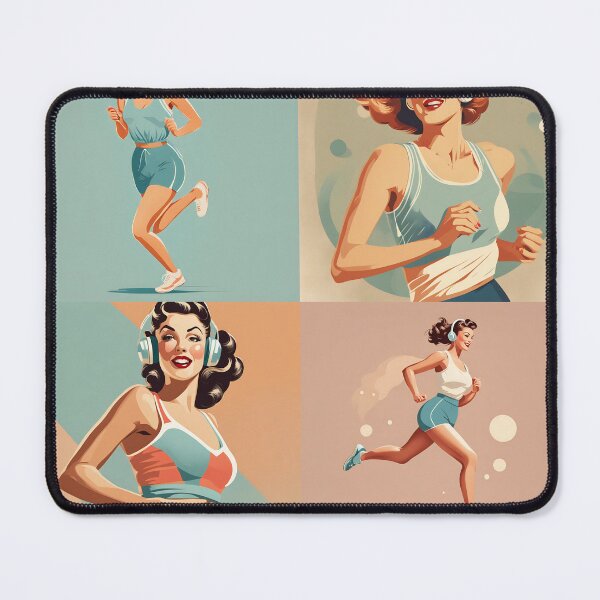 Item preview, Correr Trotar Belleza Arte vintage Pin Up Pace designed and sold by di-age7.