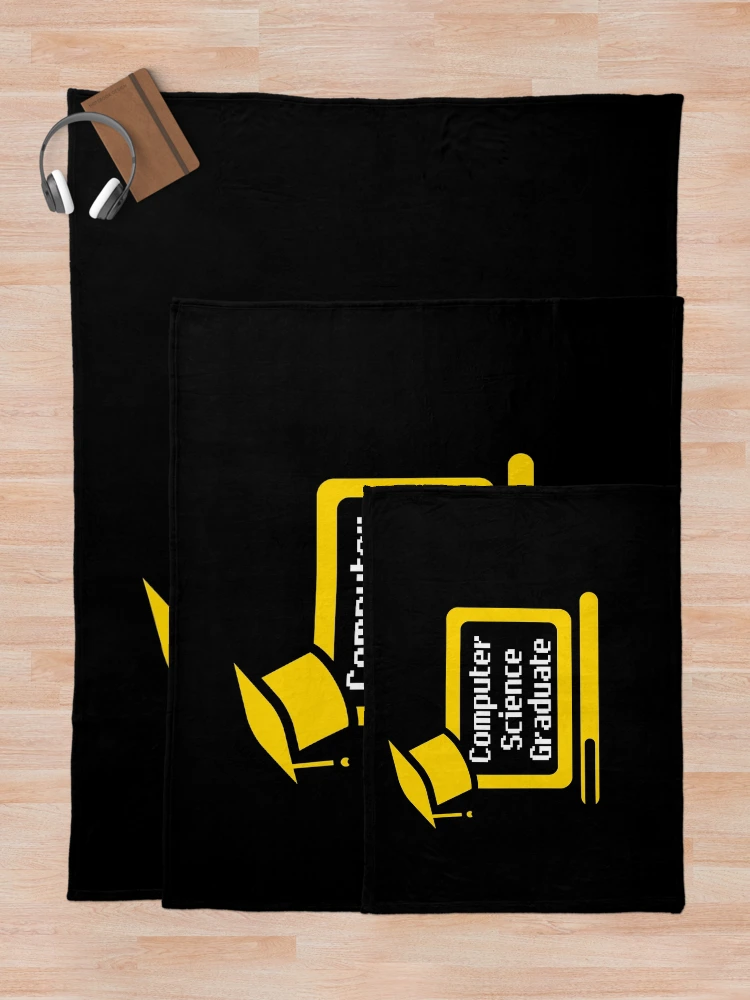 Thumbnail 5 of 6, Throw Blanket, Computer Science Graduate - Graduation designed and sold by TesSpace.