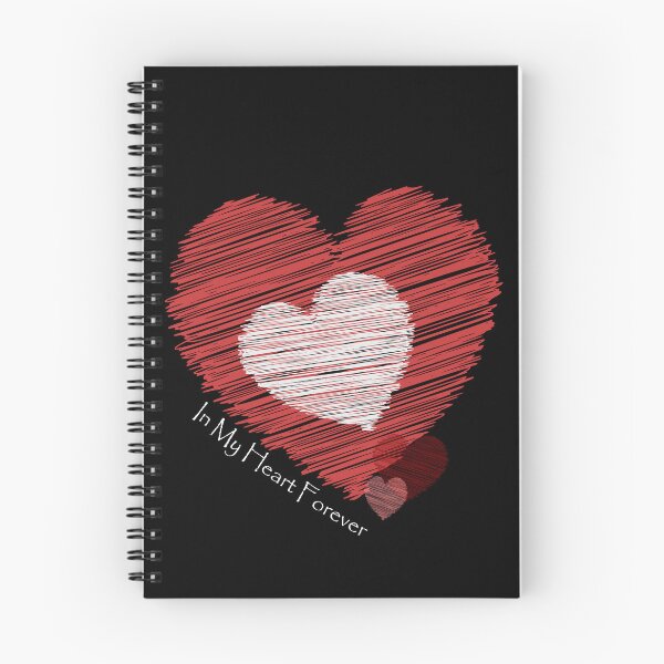 Artikelvorschau, Valentinstag, für immer in meinem Herzen, rot entworfen und verkauft von LZenDesigns.