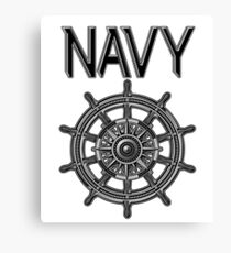 Navy Canvas Print