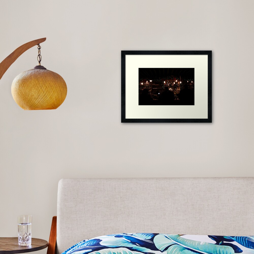 One More Round Framed Art Print
