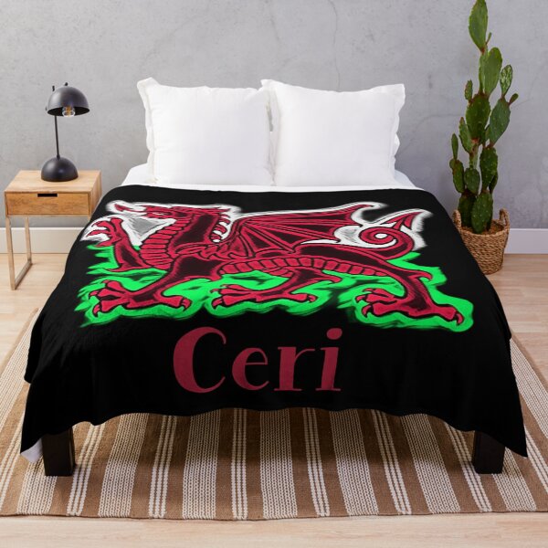 Aperçu de l'œuvre CERI CYMRU DRAIG GOCH DRAGON ROUGE créée et vendue par Marni Scofidio Desi9ns.