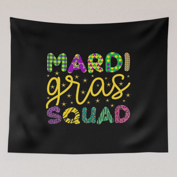 Item preview, mardi gras squad , mardi gras , Funny Mardi Gras , Mardi Gras Party , Mardi Gras Squad Nola New Orleans Gifts designed and sold by TigerArtistic.