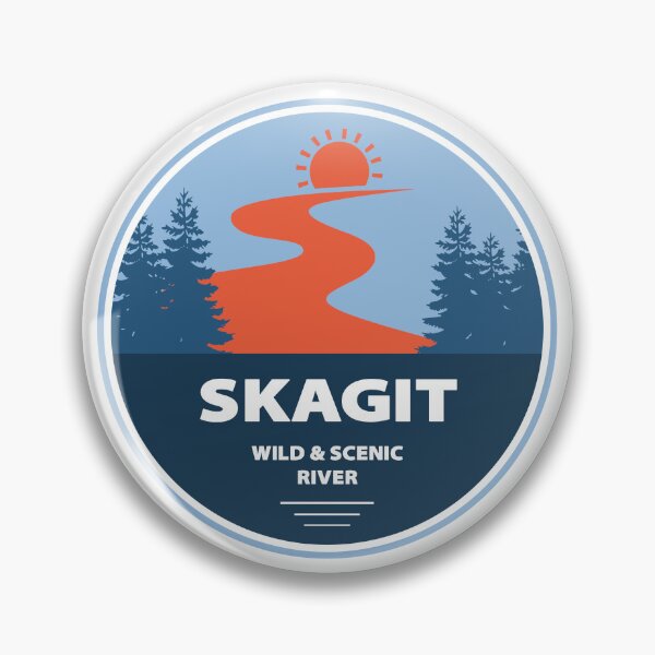 Item preview, Skagit Wild And Scenic River Washington designed and sold by Esskay Designs.