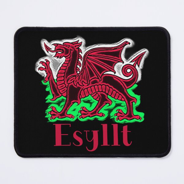 Item preview, ESYLLT CYMRU DRAIG GOCH DRAGON RED designed and sold by Marni Scofidio Desi9ns.