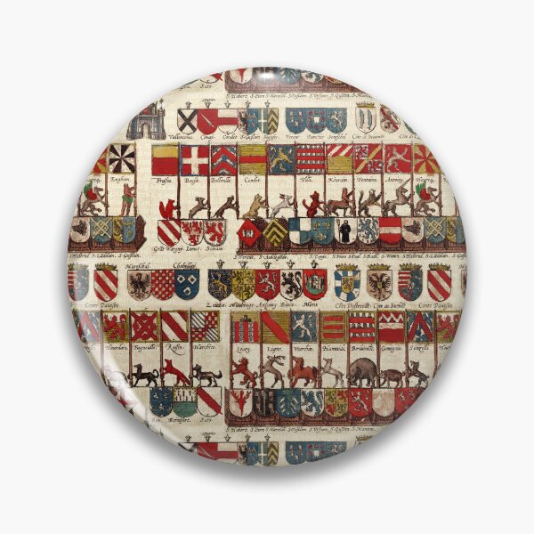 Item preview, Antique Coats of Arms of Belgium and Northern France designed and sold by AntiqueImages.