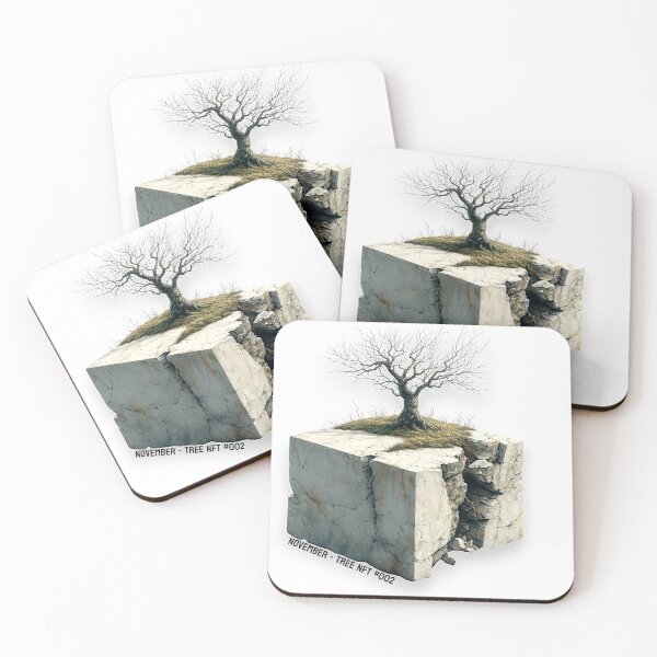 Item preview, November Tree Plot - NFT #002 designed and sold by fluidwatercolor.