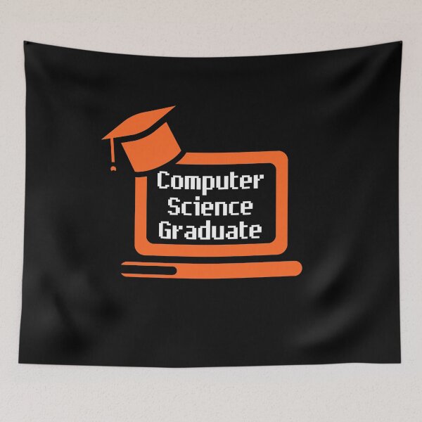 Item preview, Computer Science Graduate - Graduation (orange) designed and sold by TesSpace.