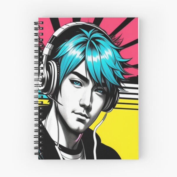 Item preview, DJ anime boy | cyberpunk #1 designed and sold by Nagikseyanart.