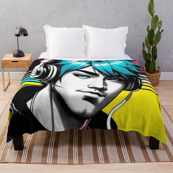 Item preview, DJ anime boy | cyberpunk #1 designed and sold by Nagikseyanart.