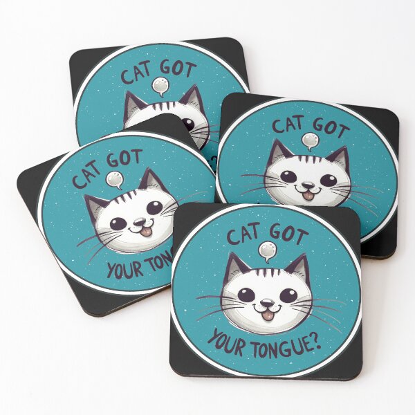 Item preview, Cat got your tongue designed and sold by Kate Made ART.