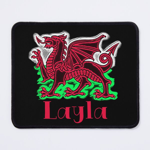 Item preview, LAYLA CYMRU DRAIG GOCH DRAGON RED designed and sold by Marni Scofidio Desi9ns.