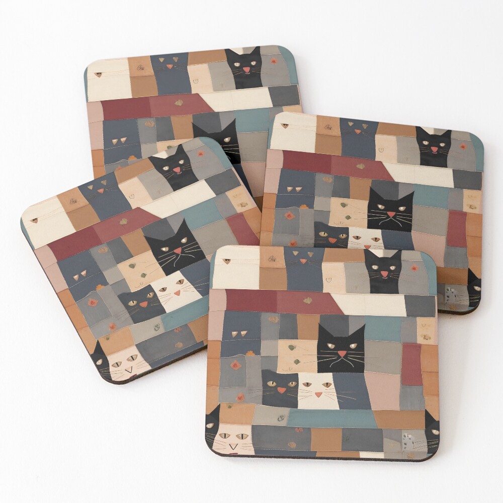 Item preview, Coasters (Set of 4) designed and sold by aledfychan.