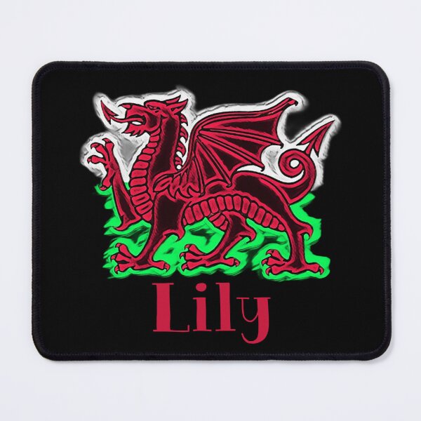 Item preview, LILY CYMRU DRAIG GOCH DRAGON RED designed and sold by Marni Scofidio Desi9ns.