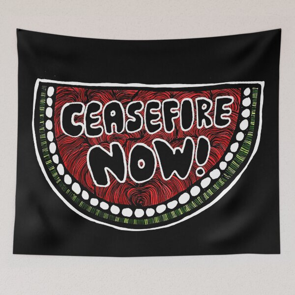 Item preview, Watermelon Ceasefire Now designed and sold by JezFez.