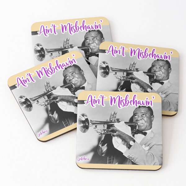 Item preview, Louis Armstrong - Satchmo - Aint misbehavin designed and sold by TheRubberOnion.