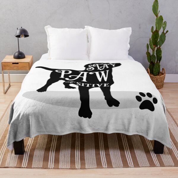 Item preview, Always stay positive perfect for dog lovers designed and sold by nkhookysun.